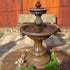 Thumbnail for Giannini Garden Siena Outdoor Fountain With Wooden Fence and Garden Bench In The Background