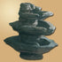 Thumbnail for Giannini Garden Slate Three Tier Outdoor Water Fountain With Gradient Color Background