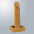Thumbnail for Giannini Garden Smooth Pilar Fountain Tall With Gray Gradient Background