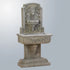 Thumbnail for Giannini Garden Sorrentine Wall Outdoor Fountain With Gray Gradient Background