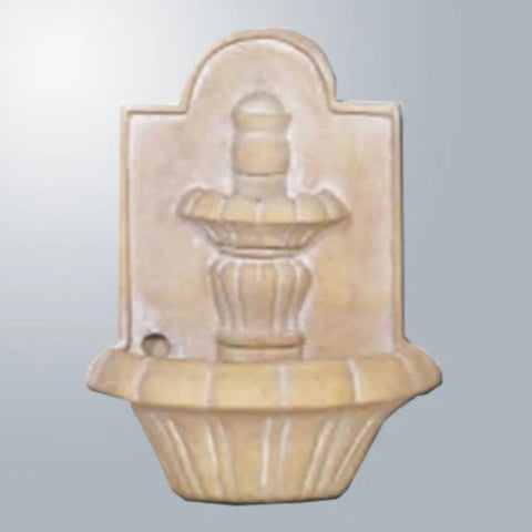 Giannini Garden Spanish Wall Fountain With Gray Gradient Background