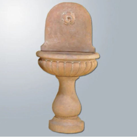 Giannini Garden Tepula Wall Outdoor Fountain With Colored Background