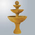 Thumbnail for Giannini Garden Terso Three Tier Fountain With Spillways With Gray Gradient Background