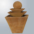 Thumbnail for Giannini Garden Three Tier Tapered Square Fountain With Gray Gradient Background