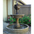Thumbnail for Giannini Garden Tiberina Pond Outdoor Water Fountain With Wooden Fence And Flowers In The Background