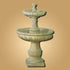 Thumbnail for Giannini Garden Tivoli Two Tier Outdoor Water Fountain With Colored Gradient Background