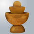 Thumbnail for Giannini Garden Tondo Deep Fountain - Large With Gray Gradient Background