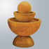 Thumbnail for Giannini Garden Tondo Deep Fountain - Medium With Gray Gradient Background