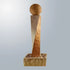 Thumbnail for Giannini Garden Twist Rock Fountain With Ball With Gray Gradient Background