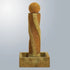 Thumbnail for Giannini Garden Twist Texture Fountain With Gray Gradient Background