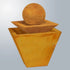 Thumbnail for Giannini Garden Two Tier Tapered Square Fountain With Gray Gradient Background