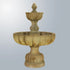 Thumbnail for Giannini Garden Urbino Grande Short Two Tier Fountain With Gray Gradient Background
