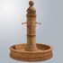 Thumbnail for Giannini Garden Ventoux Fountain with 66Inch Round Pond For Bronze Spouts With  Gray Gradient Background
