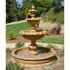 Thumbnail for Giannini Garden Versailles Garden Pond Fountain With Landscaped Garden Beds And Stone Wall Background