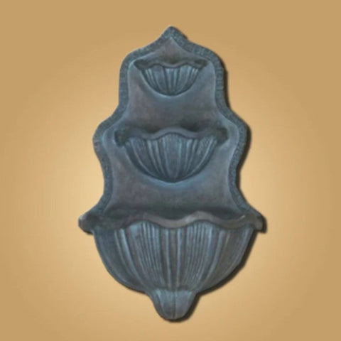 Giannini Garden Vicentina Wall Fountain With Colored Background