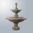 Thumbnail for Giannini Garden Westminster Two Tier Fountain Short With Gray Gradient Background