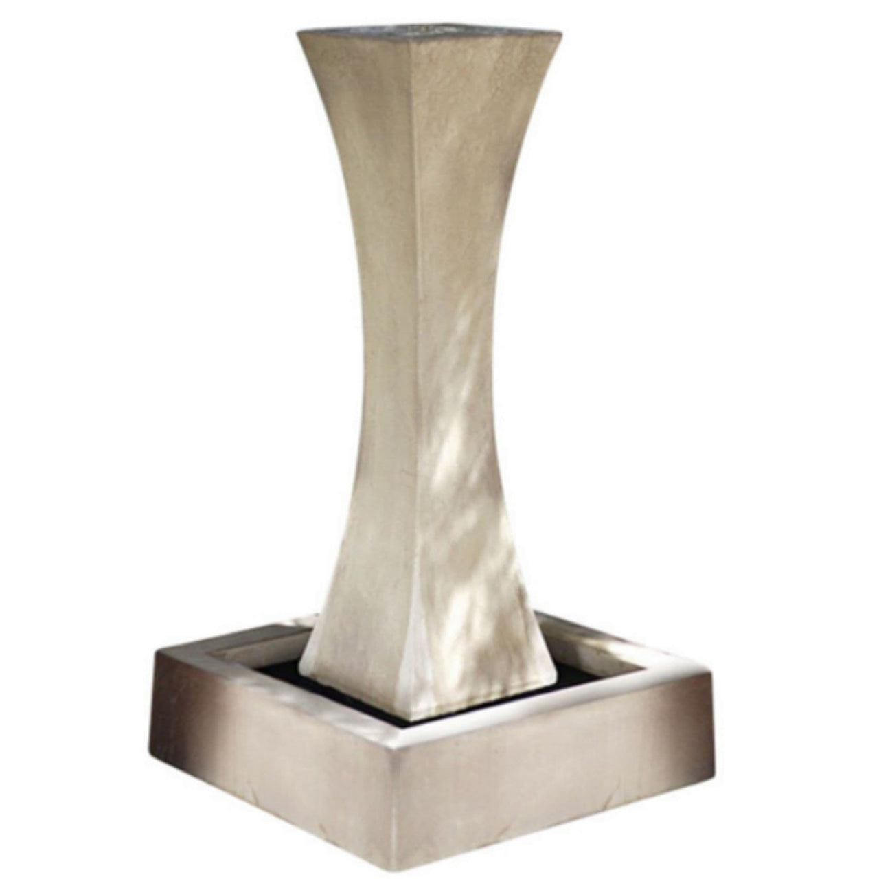 Gist 7 Tall I Garden Water Fountain With White Plain Background