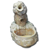 Grape Harvest Outdoor Water Fountain for Spout With Plain White Background