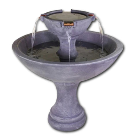 Huntington Fountain With Plain White Background