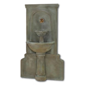 Imperia Wall Fountain For Spout With Plain White Background