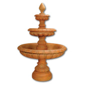 Imperiale Three Tier Fountain With Plain White Background