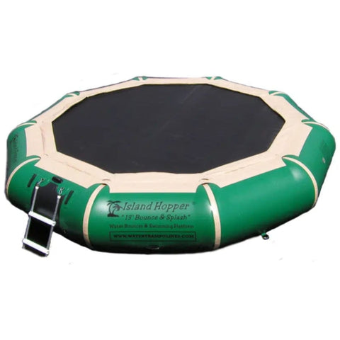 Island Hopper 13 Bounce n Splash Water Bouncer Green Color