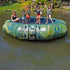 Thumbnail for Island Hopper 15 Inflatable Water Bouncer With A Mother And Five Kids Having Fun While Raising Their Hands On Calm Lake