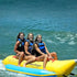Thumbnail for Island Hopper 3 Person Banana Boat  With Three Girls Smiling While Riding Waves