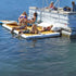 Thumbnail for Island Hopper Patio Dock With Family Enjoying Together On The Calm Ocean