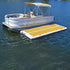 Thumbnail for Island Hopper Patio Dock Attached To A Small Boat With A Man Driving