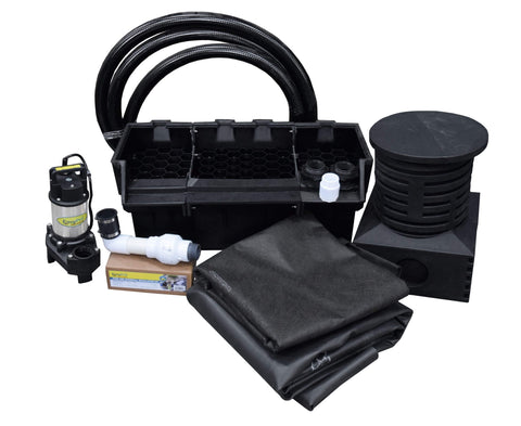 EasyPro Just-A-Falls Medium Pondless Waterfall Kit
