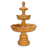 Julia Three Tier Fountain With Plain White Background