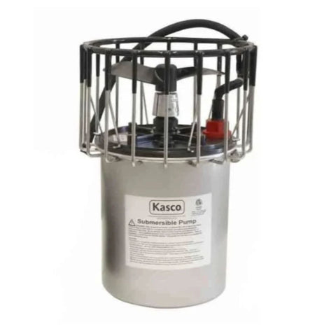 Kasco 3.1 Series 3 HP Motor 3.1A Model On White Background