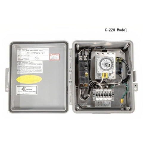 Kasco Control Panel C-220 Model With Brand Name On White Background