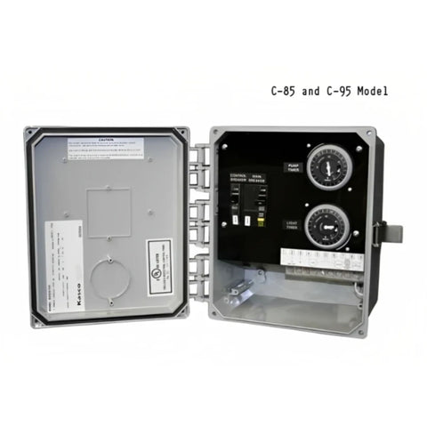 Kasco Control Panel C-85 And C-95 Model With Brand Name On White Background