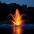 Thumbnail for Kasco J Series Fountain With Orange Lights On The Water