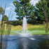 Thumbnail for Kasco Madrone Premium Fountain Nozzle On Clam Waters With Mountainous View And Green Trees