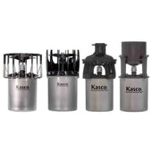 Kasco Marine 4400 Replacement Motor 1 HP Four Models On White Background