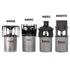 Thumbnail for Kasco Marine 4400 Replacement Motor 1 HP Four Models Variants With Labels On White Background