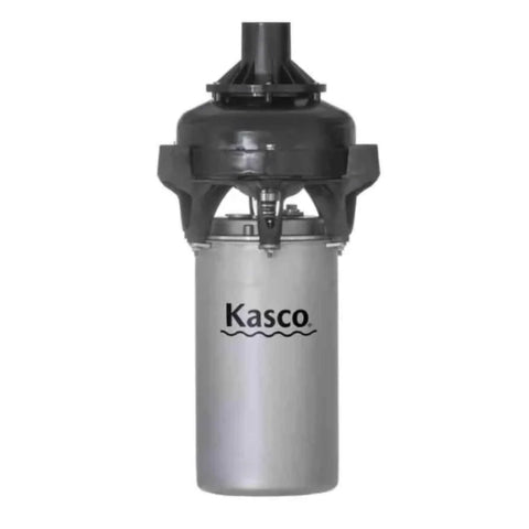 Kasco Marine 7.3JF Replacement Motor 7.5 HP 7.3JF Model On White Background