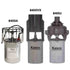 Thumbnail for Kasco Marine 8400 Replacement Motor 2 HP Three Models With Labels On White Background