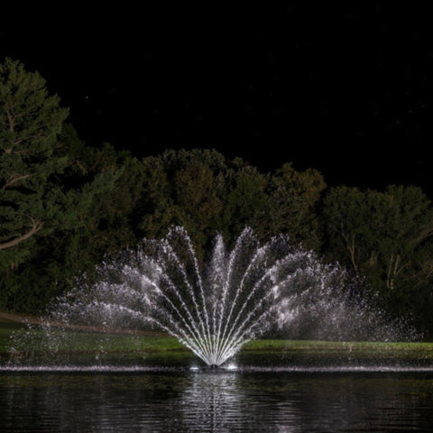 Kasco Marine Fern Premium Fountain Nozzle Scenic View With Water Reflection