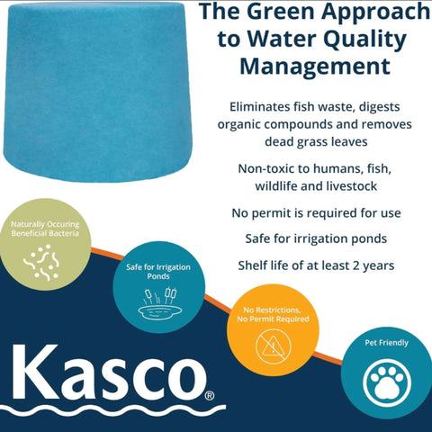 Kasco Pond Probiotics Muck Block Benefits