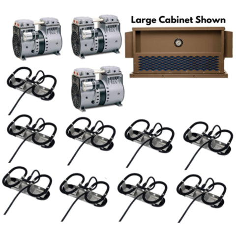 Kasco Robust-Aire Diffused Aerator With Large Cabinet System Shown -  9 Diffuser