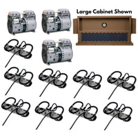 Thumbnail for Kasco Robust-Aire Diffused Aerator With Large Cabinet System Shown -  9 Diffuser