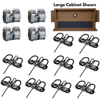 Thumbnail for Kasco Robust Aire Diffused Pond Aeration System With Large Cabinet System Shown -  10 Diffuser