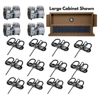 Thumbnail for Kasco Robust Aire Diffused Pond Aeration System With Large Cabinet System Shown -  12 Diffuser