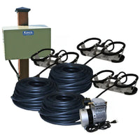Thumbnail for Kasco Robust Aire Diffused Pond Aeration System With Post Mount Cabinet System - 3 Diffuser