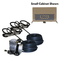 Thumbnail for Kasco Robust Aire Diffused Pond Aeration System With Small Cabinet System Shown - 2 Diffuser