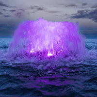 Thumbnail for Kasco Surface Aerator With Purple Lights On The Water